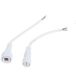 Conector Hembra 2pins ip67 con 20cm. cable